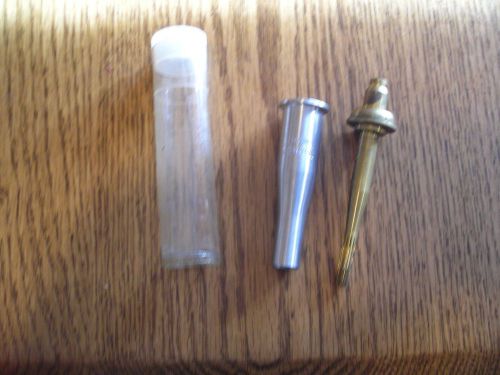 OXWELD 14Z38 EXTERNAL &amp; INTERNAL TIP NEW IN TUBE