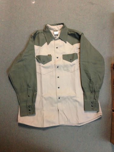 Lapco welding shirt (khaki green) med, large, xlarge for sale