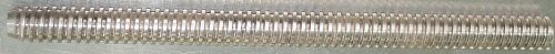 Acme threaded rod 1&#034; x 4 tpi lh stainless steel roll-formed x 15&#034; for sale