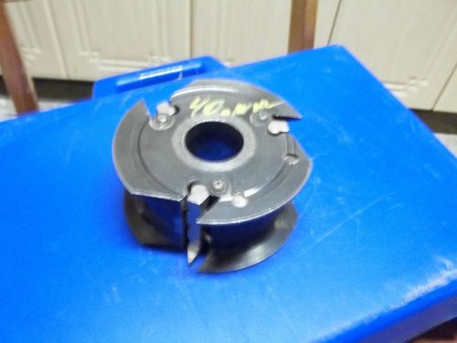 shaper cutter  molder head   insert carbide  40 mm bore