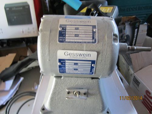 GESSWEIN MOTOR FOR DENTAL LAB