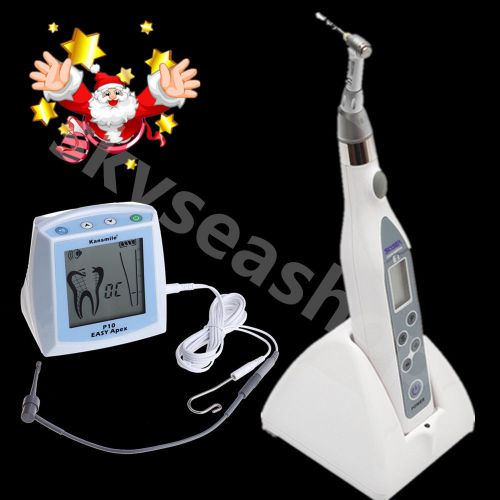 Dental cordless endo motor 16:1 reduction handpiece + apex locator root canal for sale