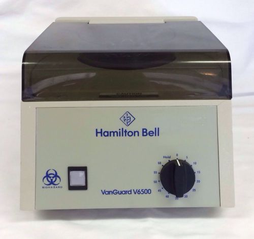 Hamilton Bell  VanGuard V6500  Centrifuge With Rotor