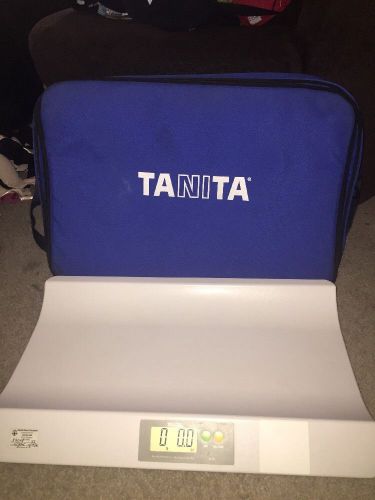 Tanita bd 585 pediatric new birn baby scale w/ carrying bag . bd-585 . for sale