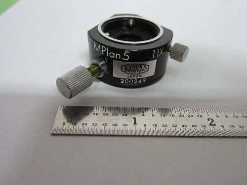 OPTICAL MICROSCOPE OLYMPUS MPLAN 5X DIC PRISM for OBJECTIVE OPTICS BIN#F4-20