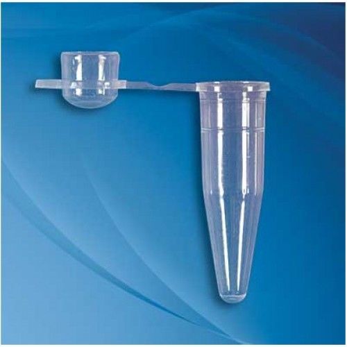 0.2ml PCR Tubes w/ Dome Caps, Clear, 1000/PK