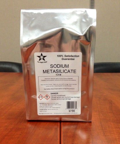 Sodium Metasilicate 1 Lb Pack FREE SHIPPING!!