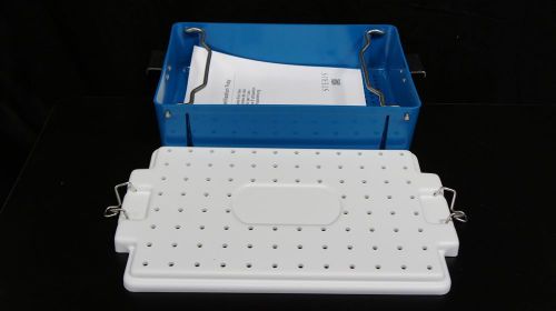 Steris VP00-02 V-PRO Sterilization Tray With Lid 10” x 14” x 3.5” ~ Box of 2