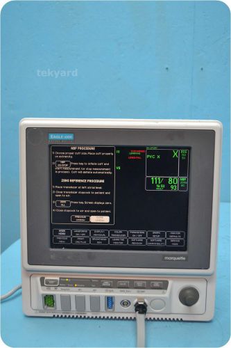 Marquette eagle 4000 multi-parameter patient monitor e.c.g @ for sale