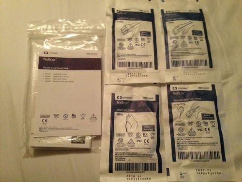 Nellcor SpO2 Sensor-2 Assortment Packs of 4 - Adult, Pediatric, Infant, Neonatal