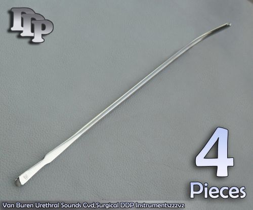 4 Pieces Of Van Buren Urethral Sounds 20 FR Cvd,Ob/Gyn Surgical DDP Instruments