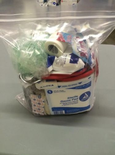 EMT Basic Stock Kit, Gauze Pads, Bandages, ActiSplint, Tape, PenLight, BP Cuff