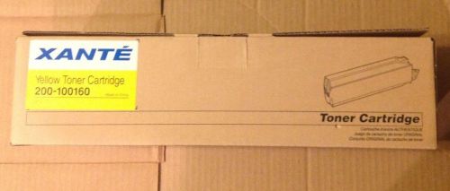 Genuine Xante&#039; 200-100160 Yellow Toner Cartridge Brand New