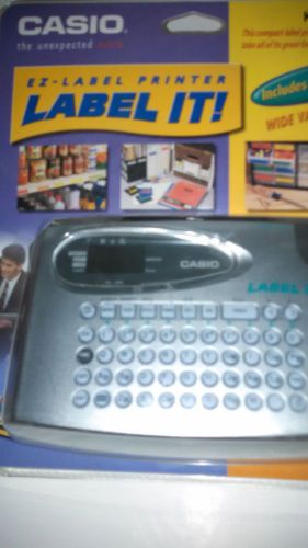 Casio Ez Label Printer Label It Maker KL-60SR-L  Compact  Includes Tape NIP