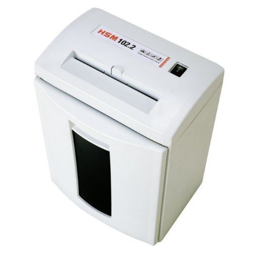 HSM 102.2 Level 2 Strip Cut Compact Paper Shredder Free Shipping