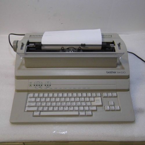 Brother em 530 typewriter processer tested for sale