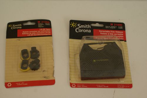 Smith Corona Correctable Ribbon 21000 and Lift-Off Tapes 21050 L#510i