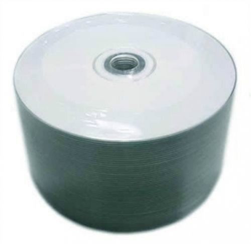 500 White Inkjet Hub Printable 52x CD-R Blank 700MB Recordable CD CDR Media Disk