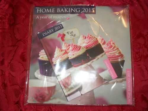 2015 Home Baking Calendar &amp; Diary Set - Great Christmas Gift