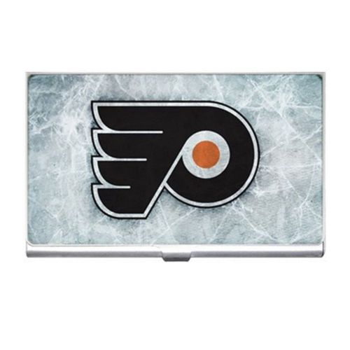 Custom Philadelphia Flyers Business Name Credit ID Card Holder Free Shipping