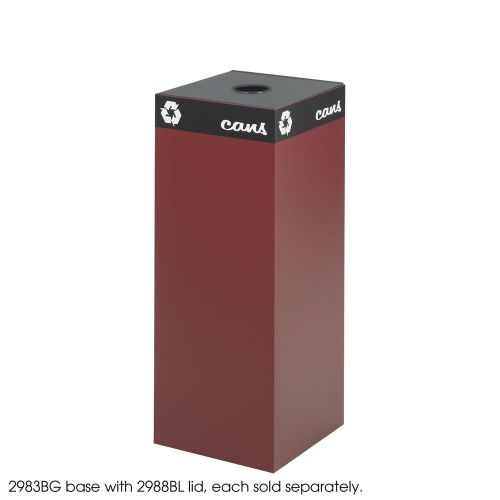 Public Square® Burgundy Base, 37-Gallon