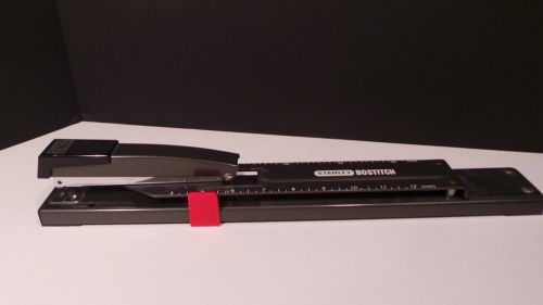 Stanley Bostitch AntiJam Long Reach Standard Stapler, 20 Sheet Capacity (B440LR)