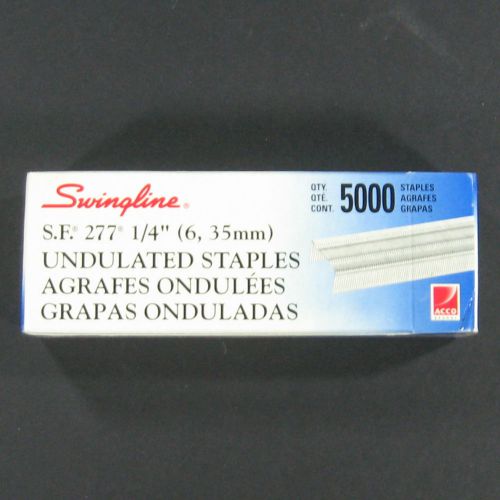 5000 Swingline 1/4&#034; Undulated Staples No 58017 Swingline 199PL &amp; Ace 702 Clipper