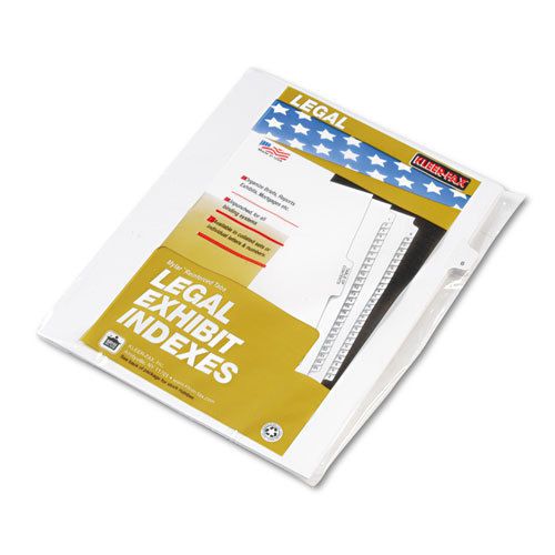 80000 Series Legal Index Dividers, Side Tab, Printed &#034;6&#034;, 25/Pack