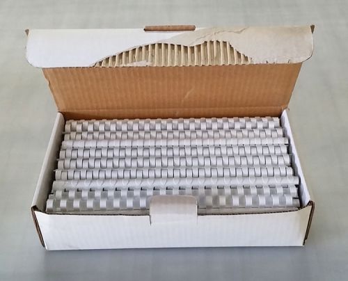 1/2&#034; Plastic Binding Combs White Box of 100 pcs.