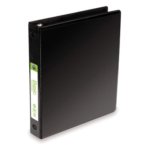 Basic Binder, View, Round Ring, 1/2in, Black W362-13BPP