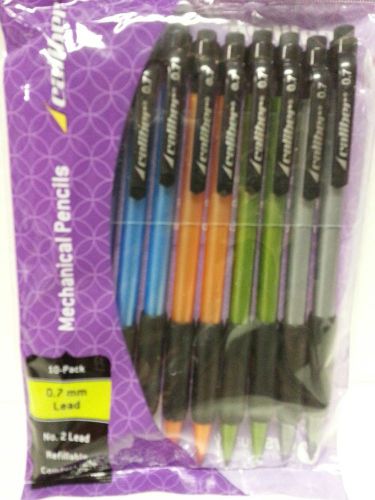 Caliber Mechanical Pencils 10 pk 0.7 mm Lead