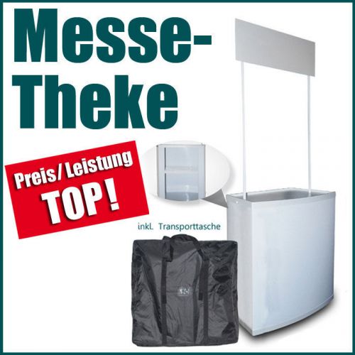 Messetresen,Promotionstand,Verkaufstresen,Stand mit Schild, Messe Tresen-Sell