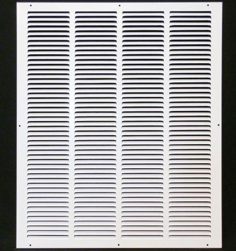 20w&#034; x 24h&#034; return grille - hvac dcut cover - easy air flow - flat stamped face for sale