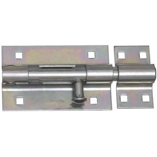 National Mfg. N151118 Heavy Door Barrel Bolt-5&#034; HEAVY BARREL BOLT