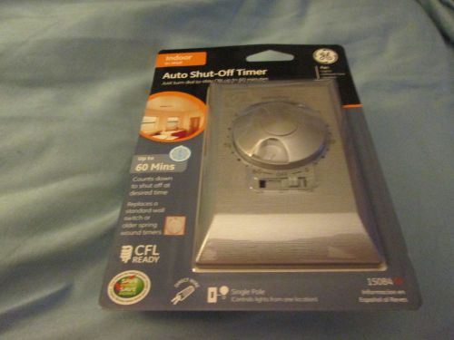 60-Minute Auto Shutoff Timer by GE/15 Amp Model #15084