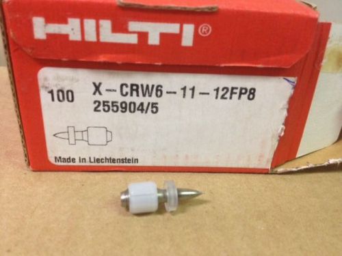 Hilti x-crw6-11-12fp8 255904/5 stainless stud fastener for sale