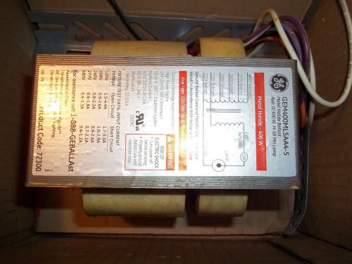 GE Lamps GEM400ML5AA4-5 Metal Halide  Ballast Kit.