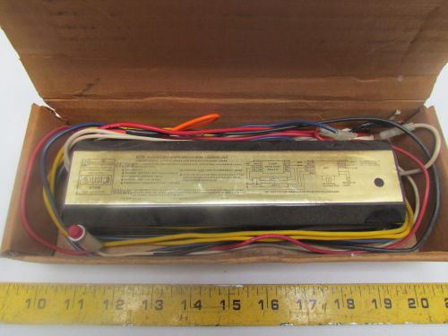 Bodine B70 630R Fluorescent Emergency/Normal Lighting Unit Ballast 120-277V