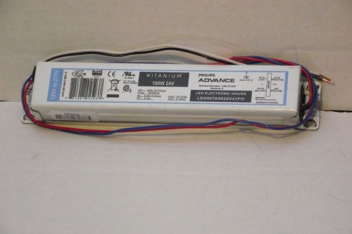 Philips advance ledinta0024v41fo led driver,120-277 v,0.1-100 w,2.8-24 v for sale