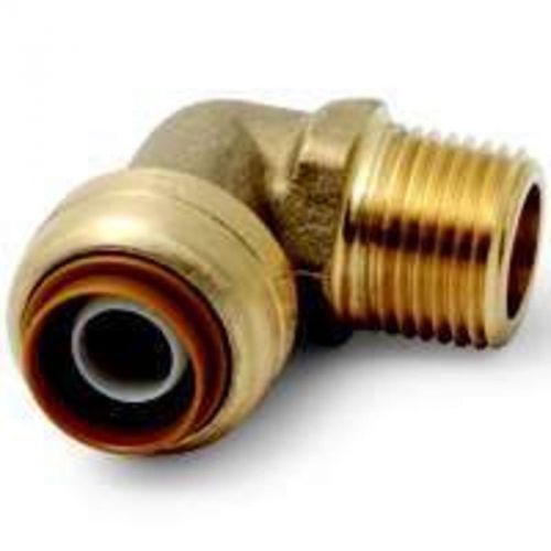 1/2x1/2 lf male elbow adpt cash acme push it fittings u280lfa 697285465879 for sale