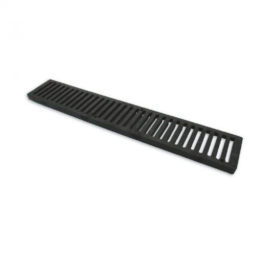 3&#034; x 24&#034; channel drain grate cover black draintech 0324chb black  096942709750 for sale