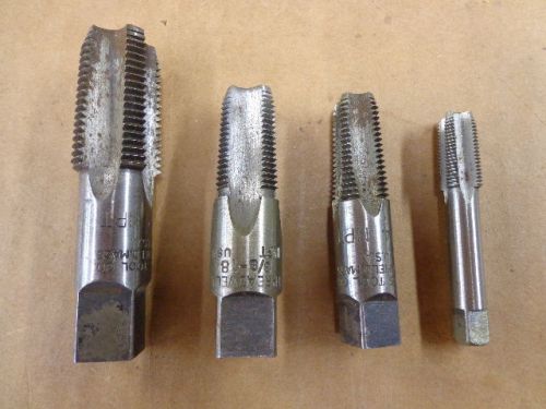 4 Piece Pipe Taps set ,Lathe Mill ,Plumbing Tools Construction