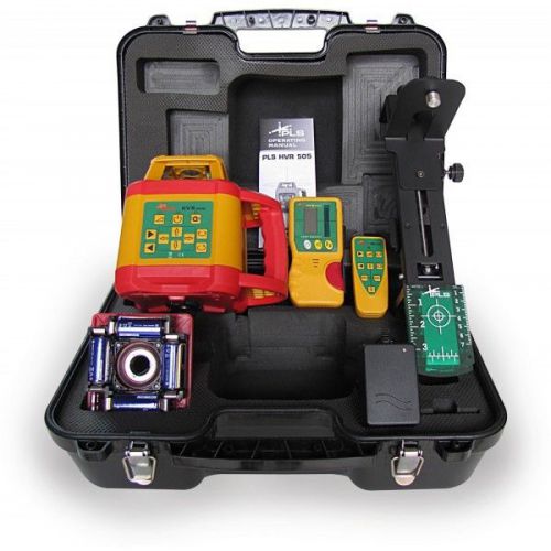 PLS HVR 505 GREEN BEAM LASER LEVEL KIT HVR 505G PLS-60579