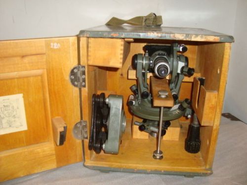 Vintage Optical Theodolite ??--1 USSR Russia Transit Survey Level 1955(Not used)