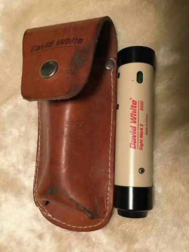 David White Sight Mark 2- 5502 w/ case