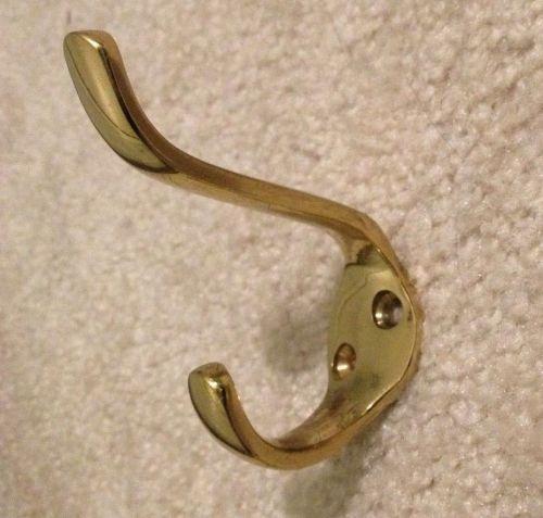 Brass Wall Hooks - Heavy Duty - Commercial - Great for the Holidays