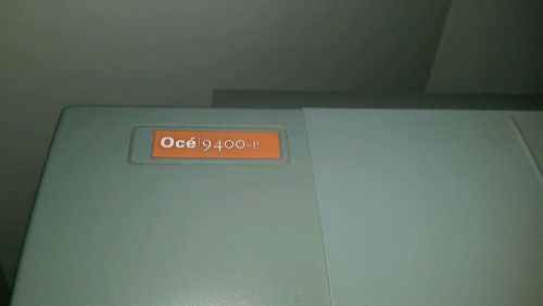 Oce 9400 Series II Wide-format Printer