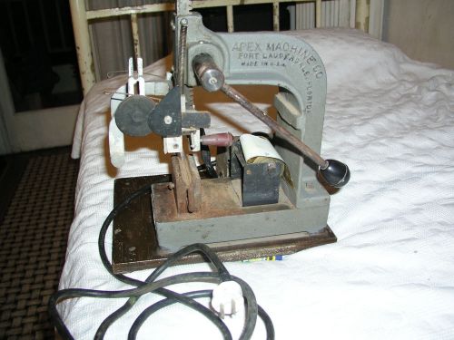 Vintage APEX Hot Foil Stamping &amp; Embossing machine model E60