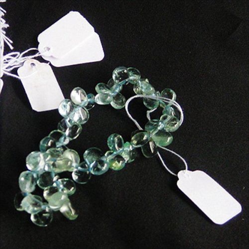 500 White Plain Tie Price Tag Jewelry Product Display New!