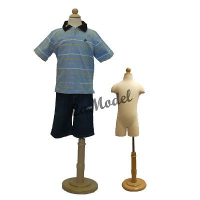 Child Dress Form, Mannequin, w/Leg 1-2 yrs #BF-C-L-1T